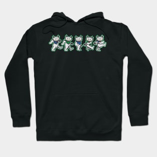 Dancing Grateful Wolves Hoodie